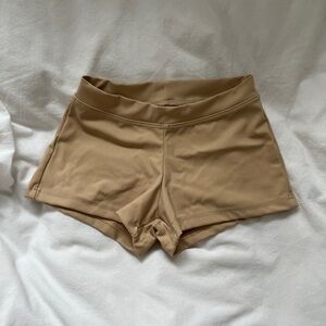 Capezio Low Rise Mini Shorts